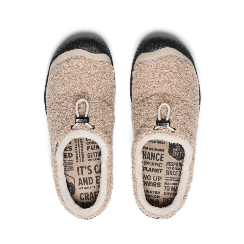 KEEN Women’s Howser III Teddy Fur Slip On Comfy Indoor Outdoor Slides Shoes NEW - Picture 4 of 8